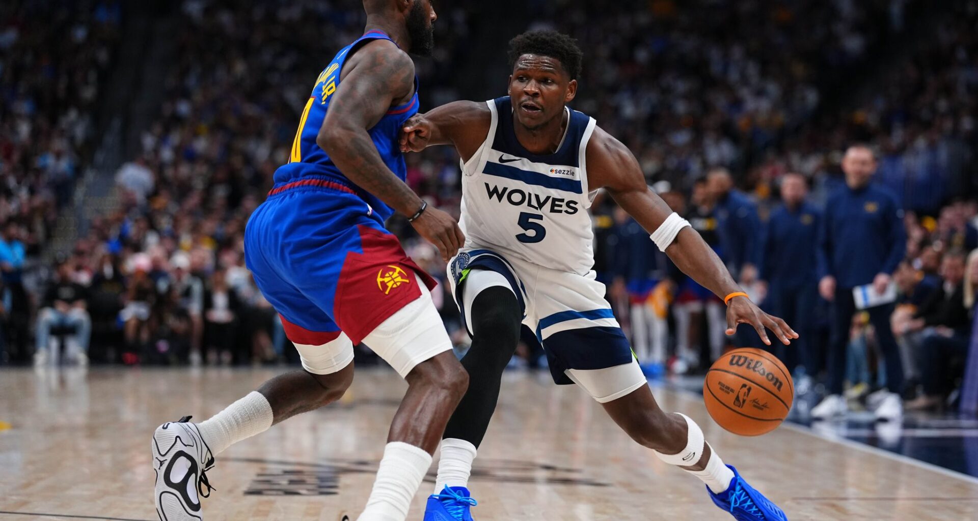 T-wolves are getting the superstar energy they need from Edwards in a tight series with the Nuggets