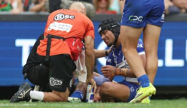Canterbury Bulldogs star to manage shoulder pain with needles, to return against Brisbane Broncos