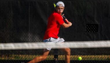 Dutch crush Beavers on men’s tennis Senior Day