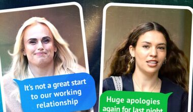 Text messages between Wilson and Charlotte MacInnes revealed