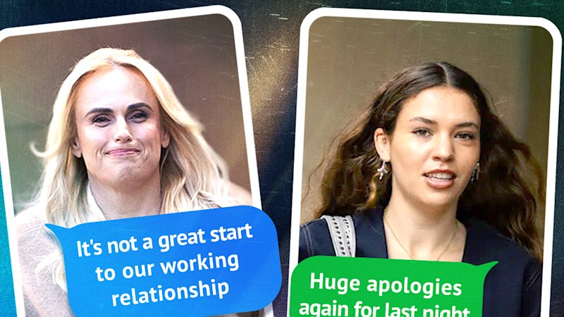 Text messages between Wilson and Charlotte MacInnes revealed