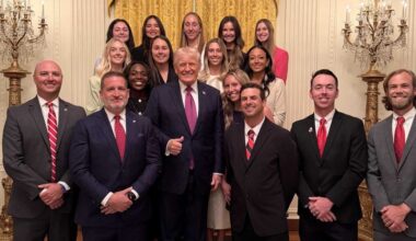 Trump celebrates women’s tennis team - and everyone is saying the same thing