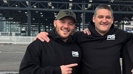 Brendan Fevola has appeared in several social media posts by the business over the past few years.