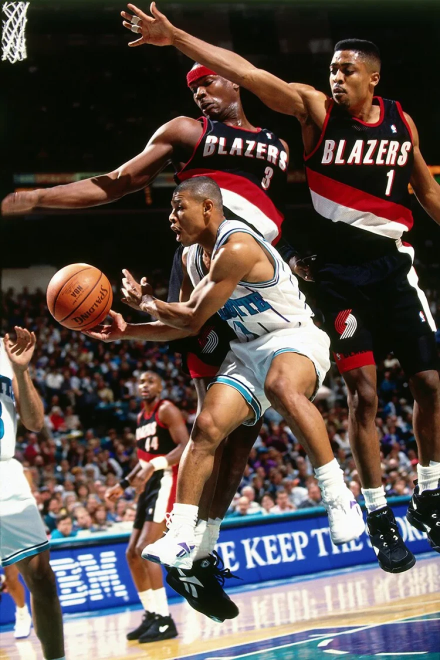 Muggsy Bogues was an assist and playmaking machine for the Charlotte Hornets
