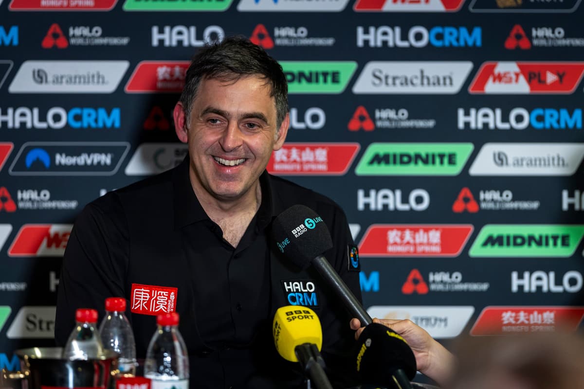 Ronnie O’Sullivan Wishes He Was a Footballer in Another Life