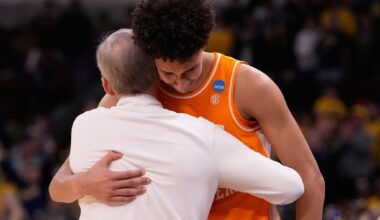 Tennessee forward Nate Ament declares for the NBA draft after 1 season