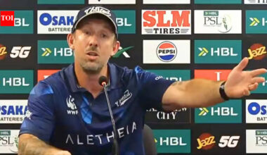Psl 2026: PSL presser drama! Foreign coach loses cool, starts swearing in Pakistan - Watch | Cricket News
