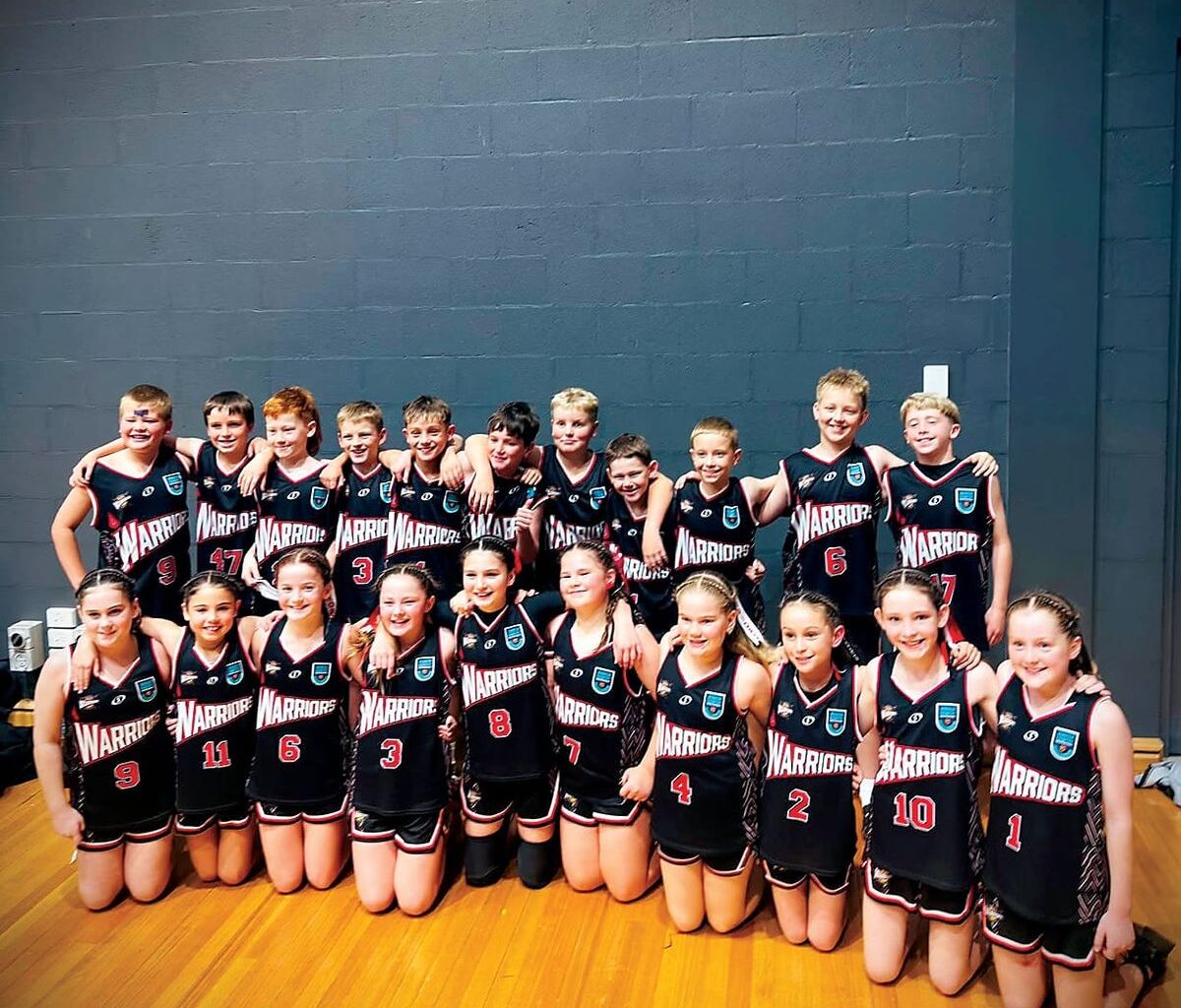 Junior basketball champs