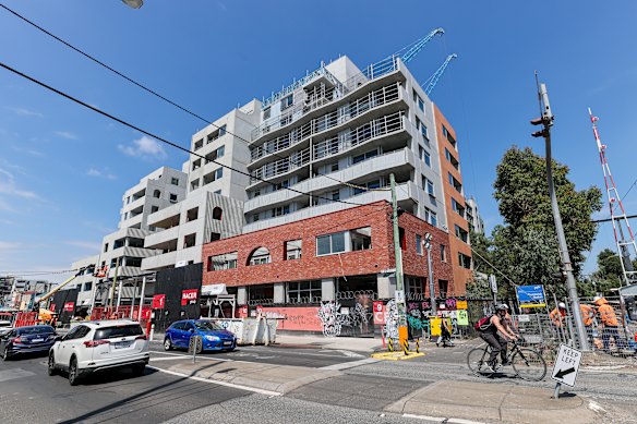 Assemble’s new development on Victoria Street in Brunswick.