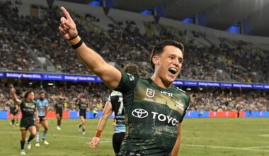 North Queensland Cowboys sink Cronulla-Sutherland in try-fest