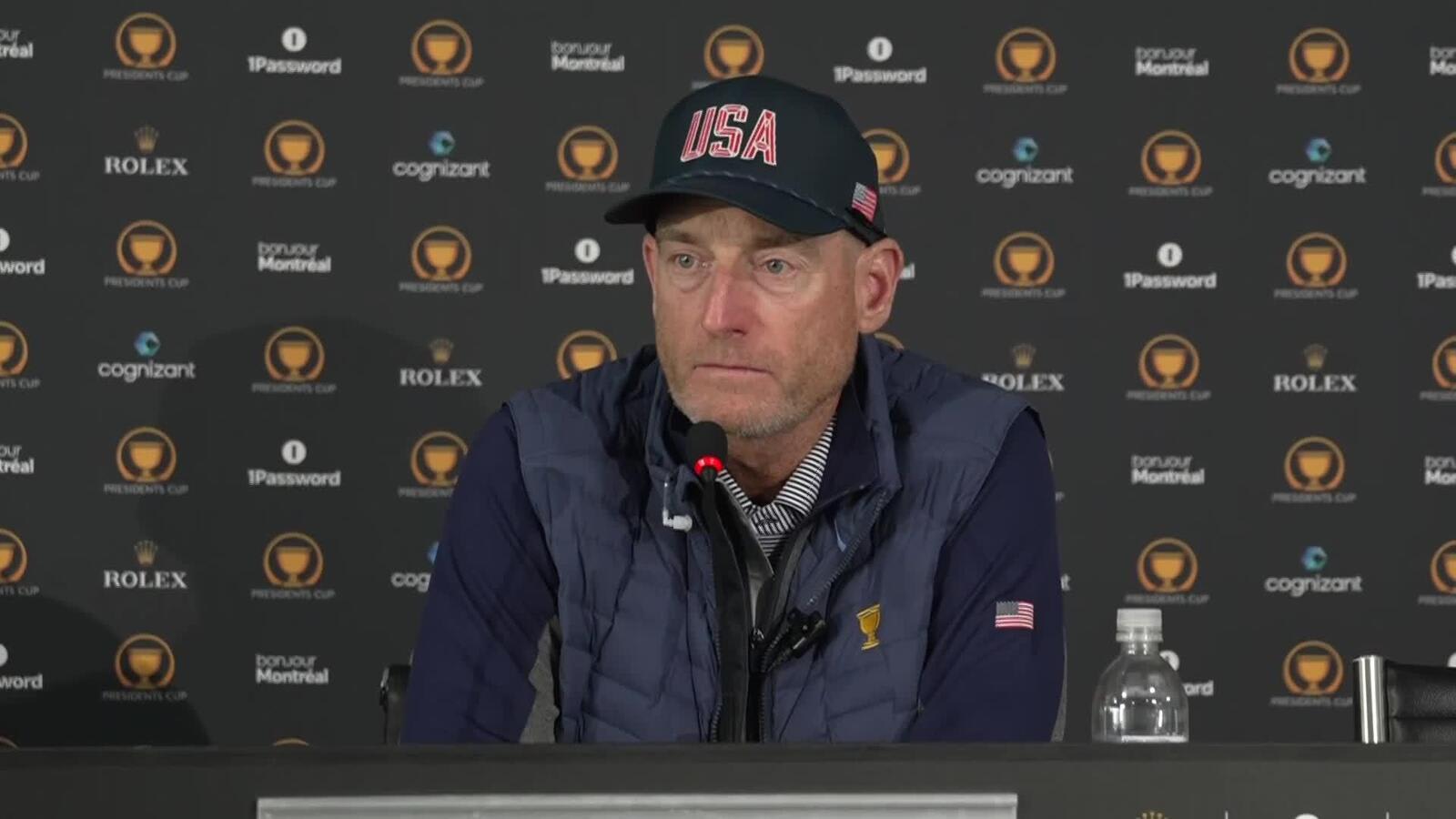 Jim Furyk on differences between Presidents Cup, Ryder Cup for U.S. Team