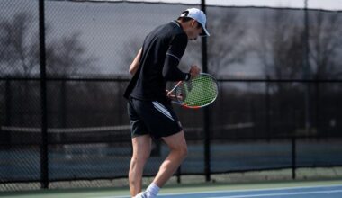 Men’s Tennis Ends Regular Season Against Dartmouth
