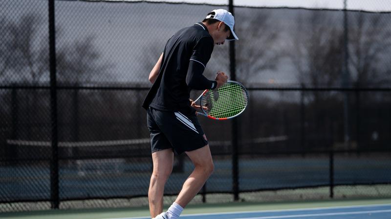 Men’s Tennis Ends Regular Season Against Dartmouth