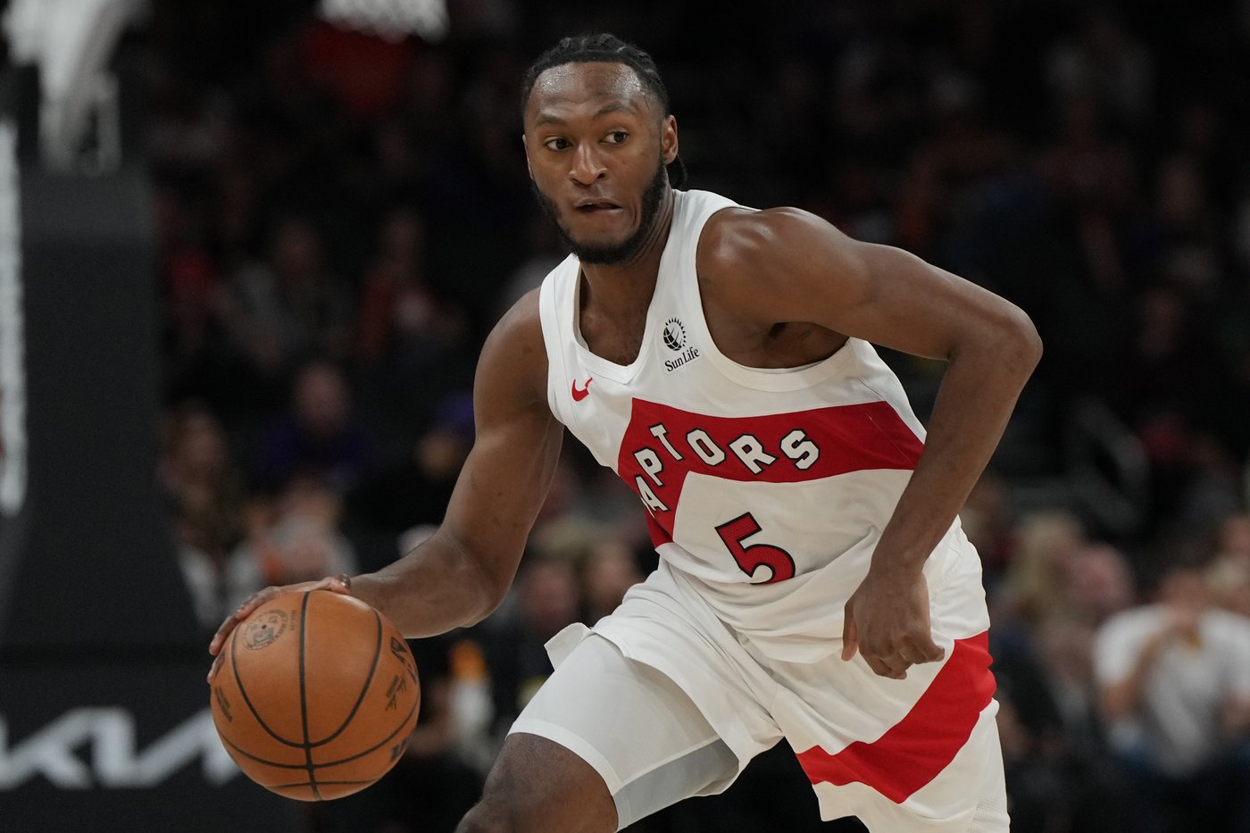 Quickley reinjures right hamstring, ruled out for remainder of Raptors-Cavs series