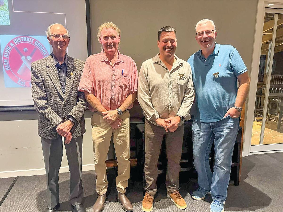 Glen Alvie cricketers celebrate successes