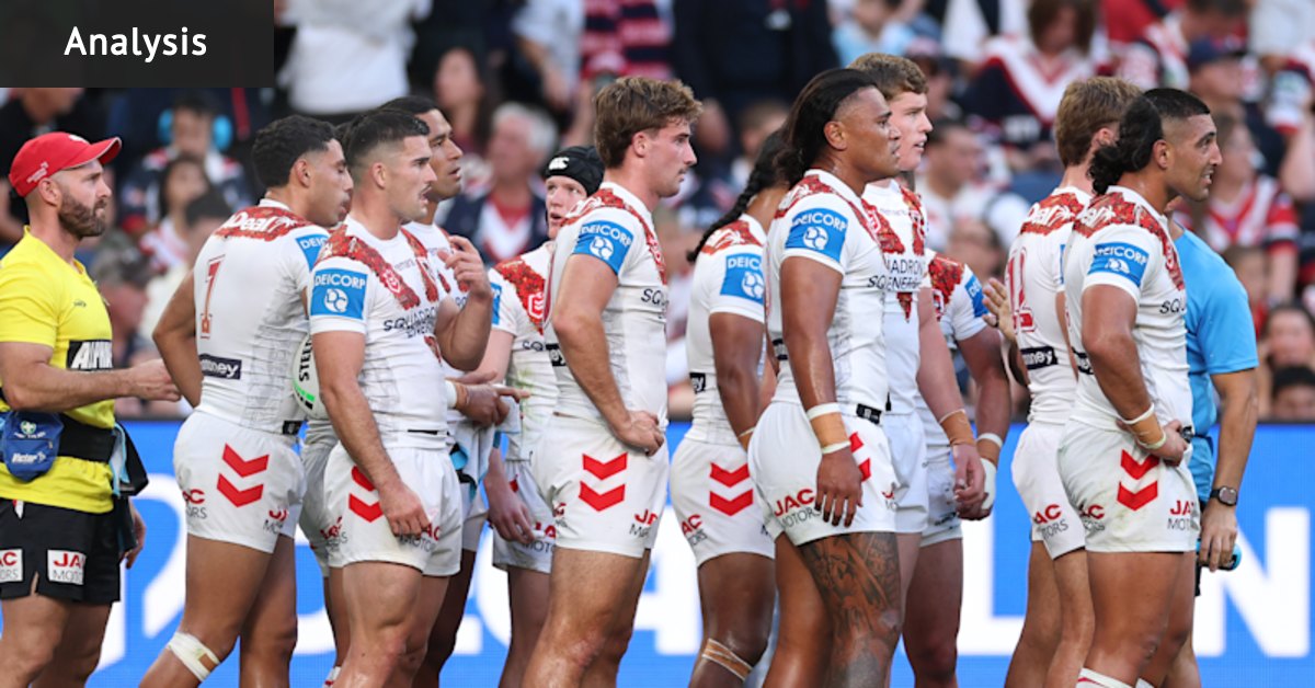 St George Illawarra Dragons go from bad to worse and are the NRL’s new laughing stock
