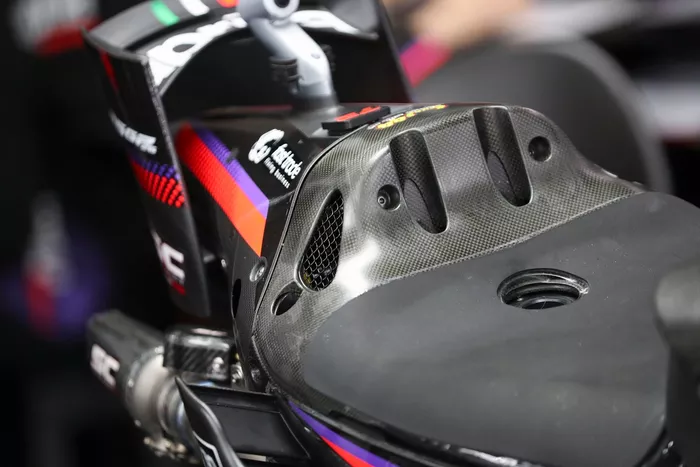 Aprilia Racing bike detail