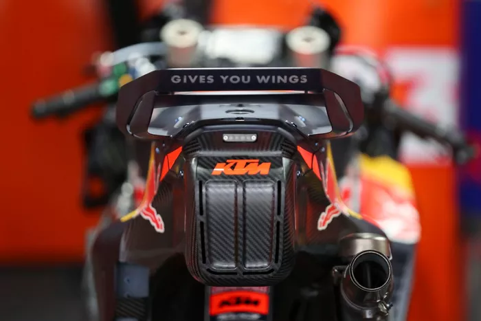 Red Bull KTM Factory Racing bike detail