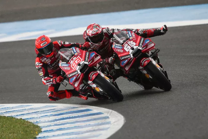 Francesco Bagnaia, Ducati Team, Marc Marquez, Ducati Team