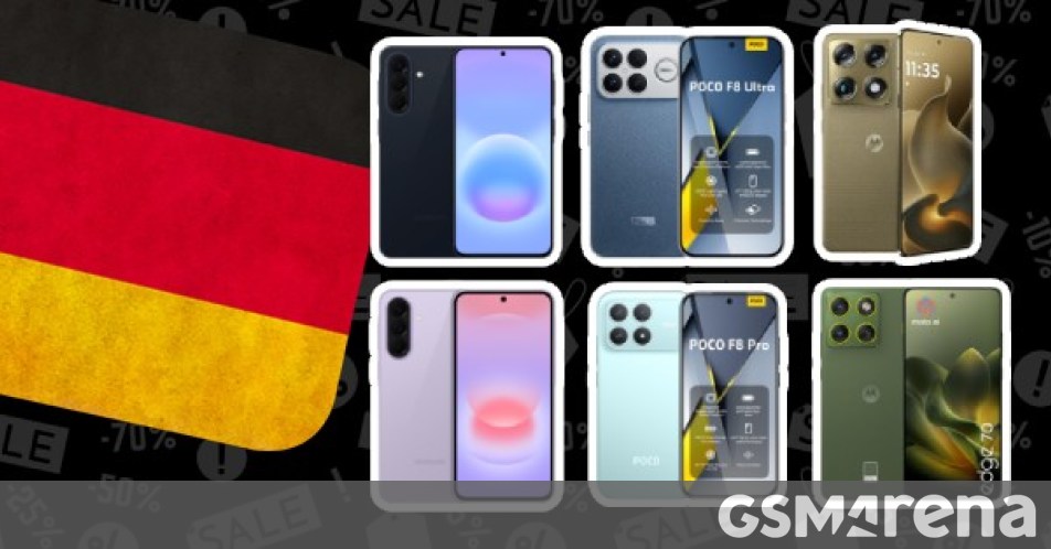 Weekly deals: Galaxy A57 gets its first massive price cut, Poco F8 Pro and F8 Ultra on sale