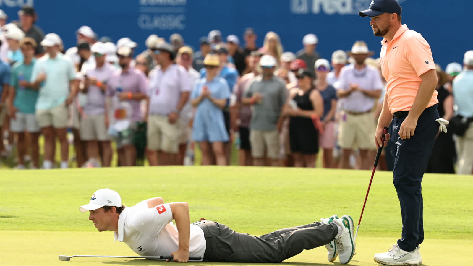 Matt and Alex Fitzpatrick Round 3 highlights from Zurich Classic
