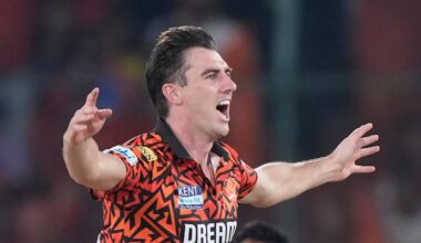 Australian captain Pat Cummins bowls searing yorker in comeback from back injury for Sunrisers Hyderabad, Vaibav Suryavanshi hits 36-ball century