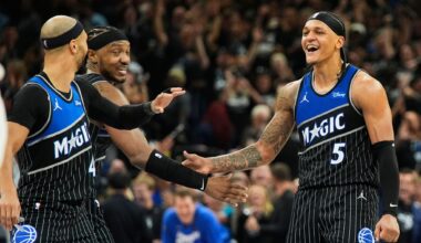 Magic survive a late collapse, rally past Pistons for a 2-1 series lead