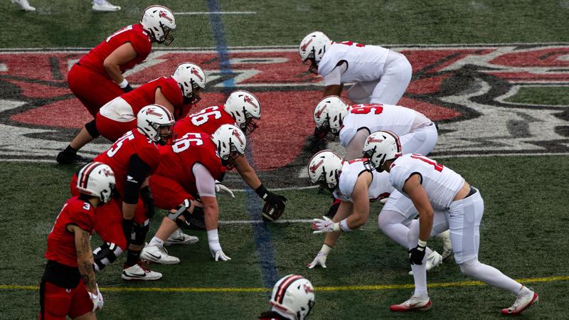 Marist Football Holds Annual Spring Game