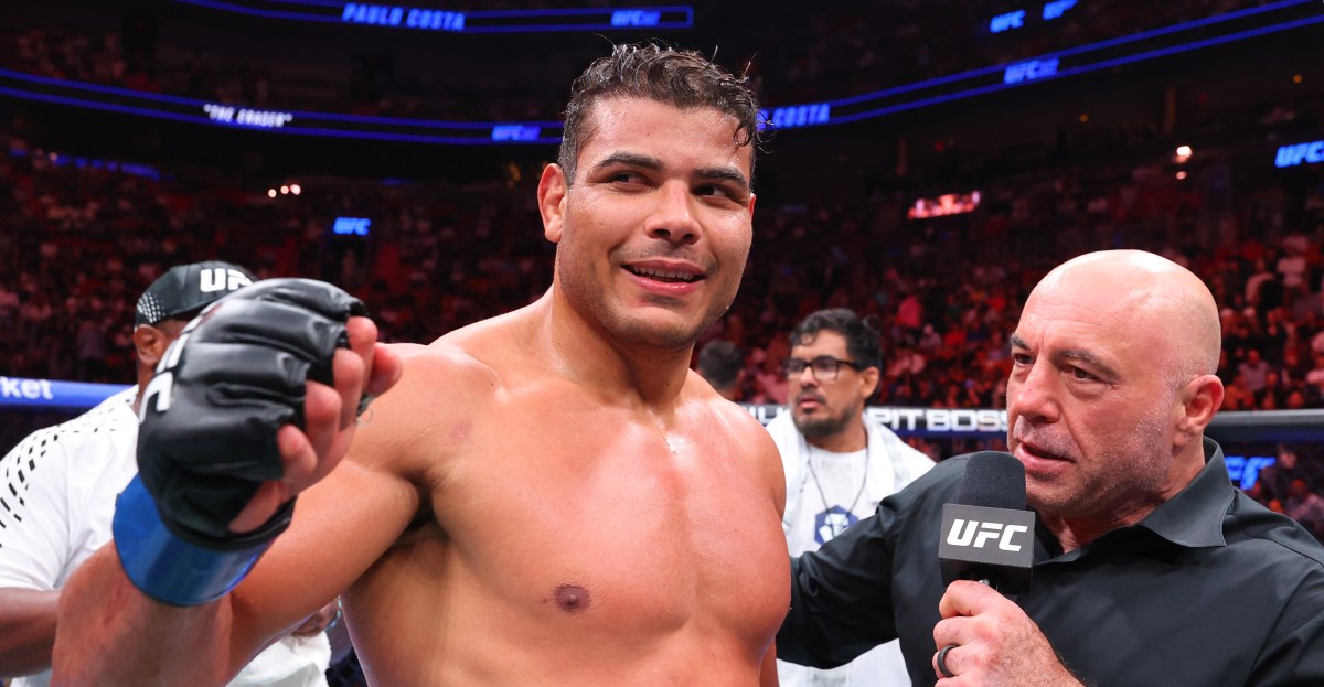 Joe Rogan suggests Paulo Costa fight for an interim light heavyweight title: ‘He looked f*cking phenomenal!’