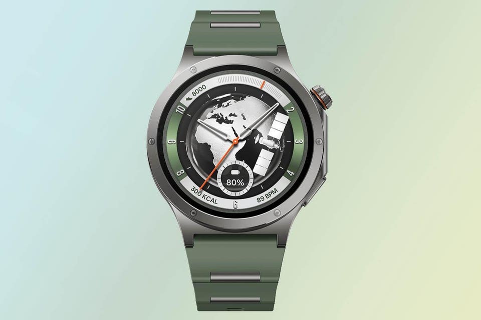 A render of the OnePlus Watch 4.