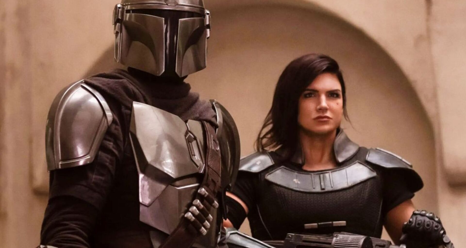 Gina Carano in The mandalorian