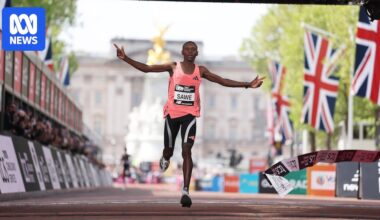 Sabastian Sawe becomes first man to run a marathon in under two hours with victory in London
