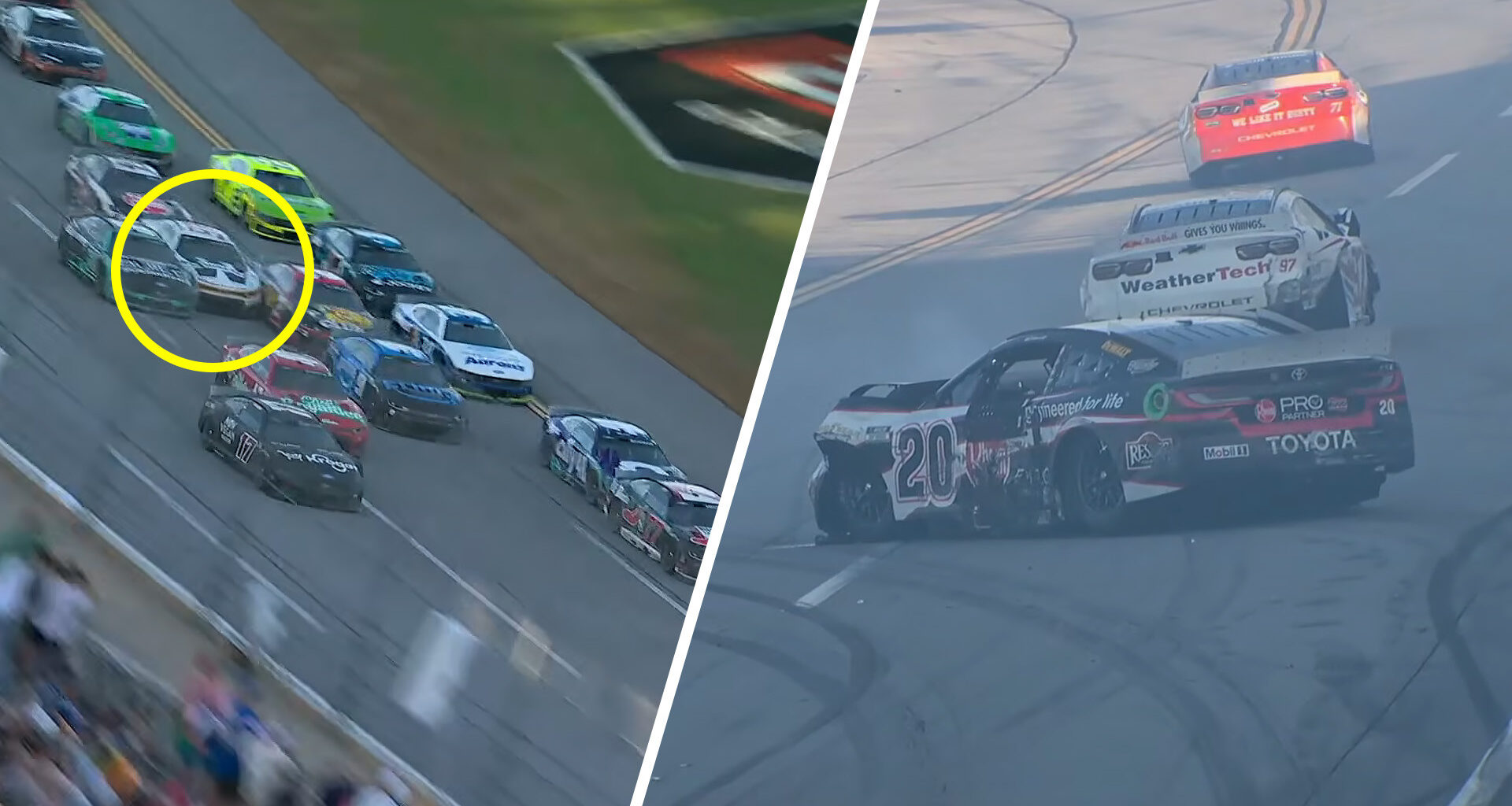 NASCAR news: Last lap Talladega crash thwarts Van Gisbergen top 10