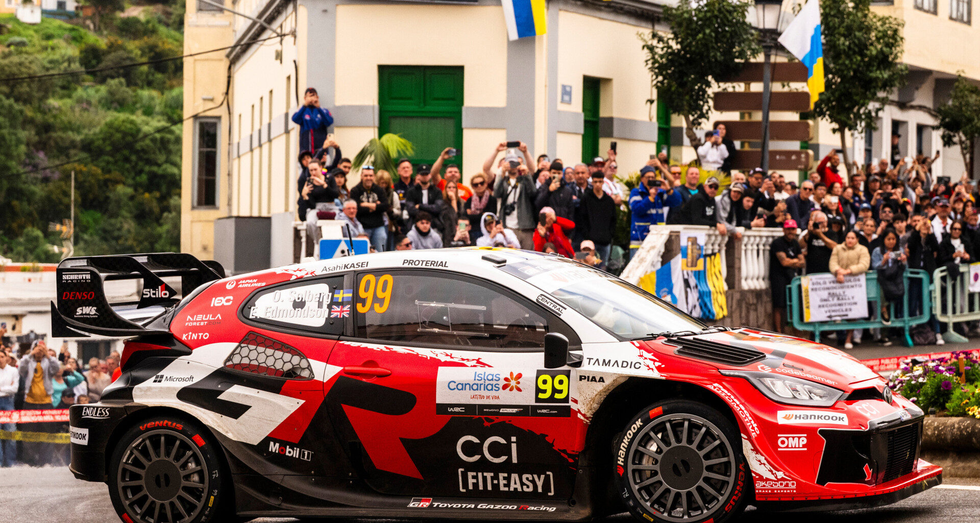 WRC news: Crash cruels Oliver Solberg of shot at Rally Islas Canarias win