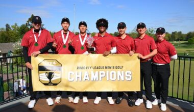 Men’s Golf Crowned Ivy League Champions; Zhang Wins Individual Title