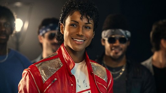 Jaafar Jackson as his uncle in the new blockbuster biopic Michael.