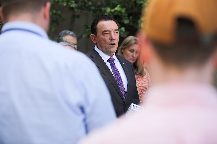 Peter Tinley retirement side