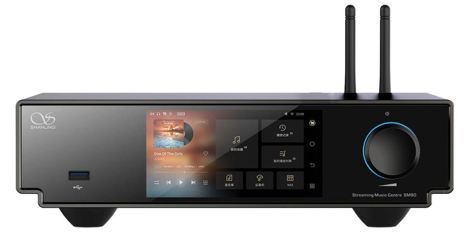 Shanling SM90 front view black