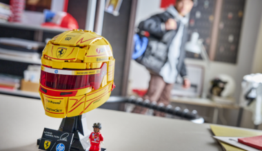 LEGO launches new Ferrari F1 helmet sets