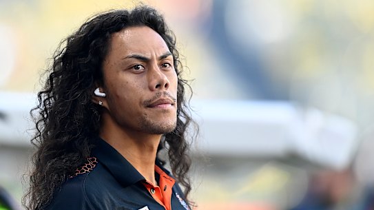 Jarome Luai is keen to commit to the Wests Tigers – on one condition