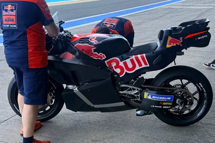 Red Bull KTM Factory Racing bike detail