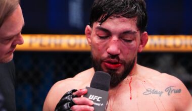Victor Valenzuela honors late grandma after UFC Vegas 116 win