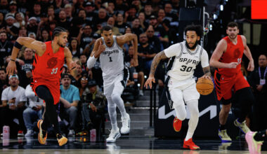 How Julian Champagnie's fast start got the Spurs rolling in Game 5