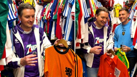 Classic Football Shirts: inside the vault home to their most valuable vintage gear – video