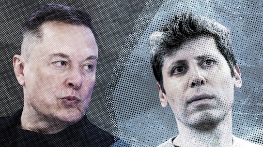 Elon Musk and Sam Altman.