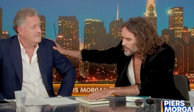 Piers Morgan says he was surprised by ‘inappropriately tactile’ Russell Brand during widely mocked interview