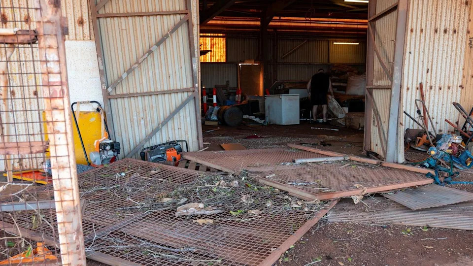 Numbulwar on March 24, 2026 after the community was hit by Tropical Cyclone Narelle. Pic: Supplied.