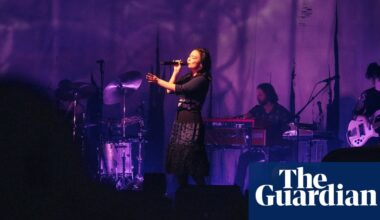 ‘It’s dark in here – you can cry’: Mitski hosts intimate residency at LA high school | Mitski