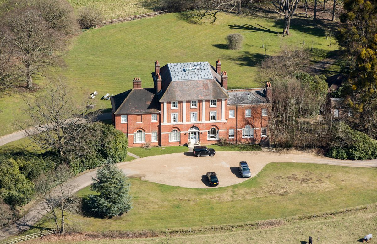 William and Kate moved into Forest Lodge in Windsor late last year