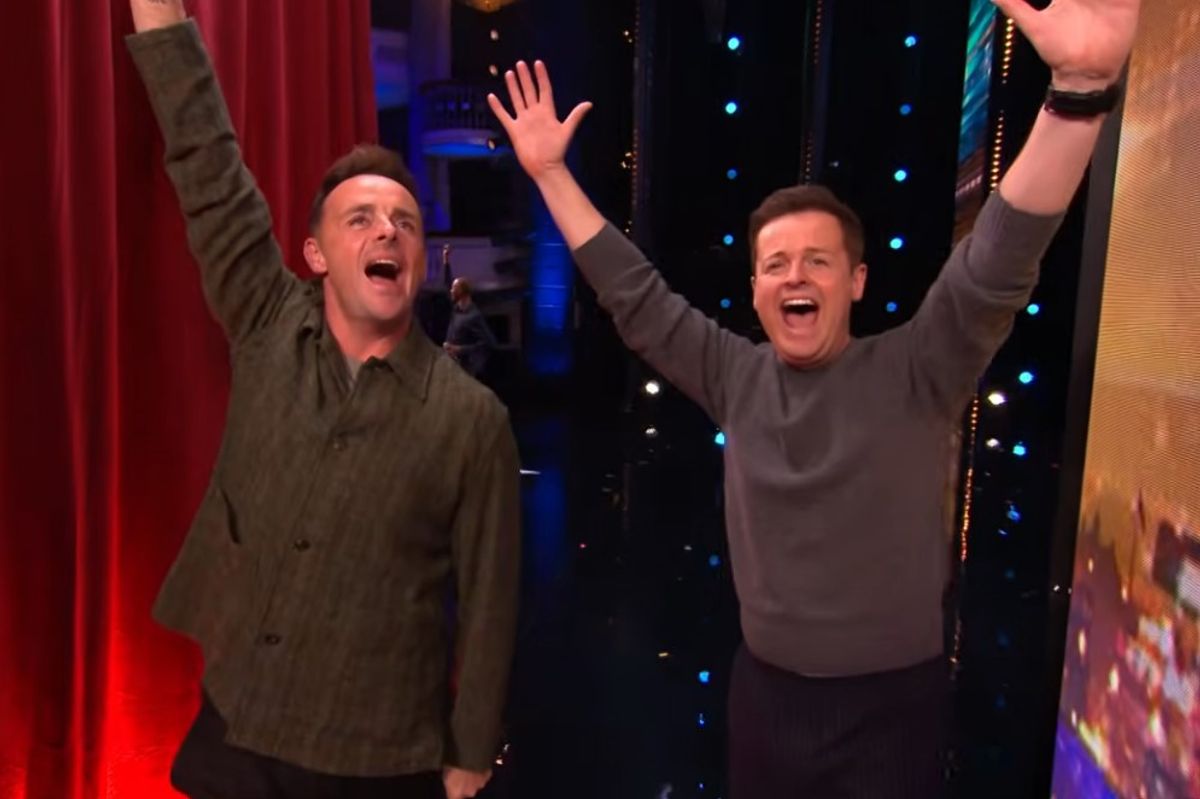 Ant and Dec on BGT